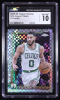 Jayson Tatum 2025-26 Topps Chrome X-Fractors #49 (CGC 10) at PristineAuction.com