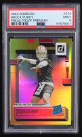 Brock Purdy 2022 Panini Donruss Press Proof Premium RR #374 (PSA 9) at PristineAuction.com