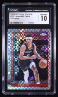Jeremiah Fears 2025-26 Topps Chrome X-Fractors #257 RC (CGC 10) at PristineAuction.com