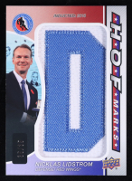 Nicklas Lidstrom 2024-25 SP Game Used HOF Marks #HOFNL #35/35 at PristineAuction.com