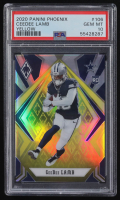 CeeDee Lamb 2020 Panini Phoenix Yellow #106 RC #75/75 (PSA 10) at PristineAuction.com