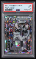 Maxx Crosby 2024 Panini Contenders Optic Cracked Ice Season Ticket #29 (PSA 9) at PristineAuction.com