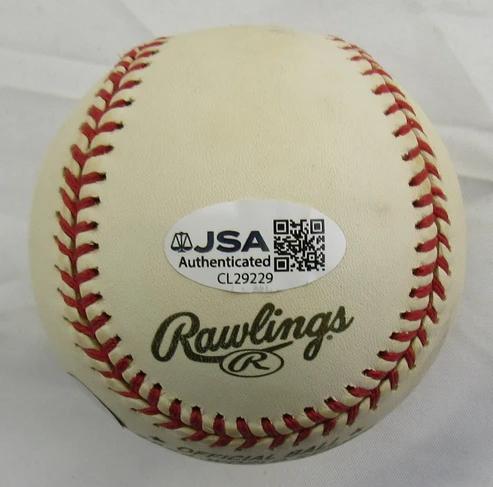 Andy Pettitte Signed 2000 World Series Baseball (JSA) at PristineAuction.com Andy Pettitte Signed 2000 World Series Baseball (JSA) at PristineAuction.com