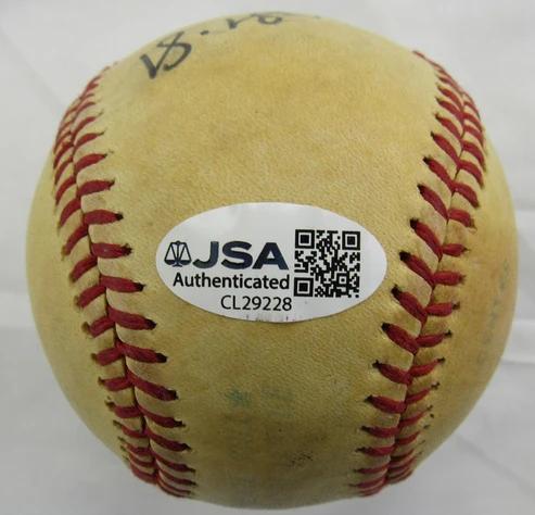 Reggie Jackson Signed Baseball Inscribed "1-31-81" (JSA) at PristineAuction.com Reggie Jackson Signed Baseball Inscribed "1-31-81" (JSA) at PristineAuction.com