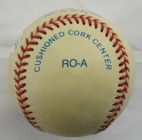 Dom DiMaggio Signed OML Baseball (JSA) at PristineAuction.com Dom DiMaggio Signed OML Baseball (JSA) at PristineAuction.com