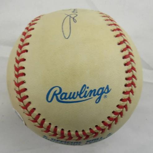 Dom DiMaggio Signed OML Baseball (JSA) at PristineAuction.com Dom DiMaggio Signed OML Baseball (JSA) at PristineAuction.com