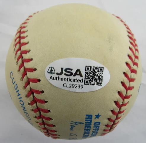 Dom DiMaggio Signed OML Baseball (JSA) at PristineAuction.com Dom DiMaggio Signed OML Baseball (JSA) at PristineAuction.com
