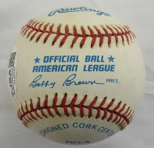 Dennis Eckersley Signed OAL Baseball Inscribed "11/19/92" (JSA) at PristineAuction.com Dennis Eckersley Signed OAL Baseball Inscribed "11/19/92" (JSA) at PristineAuction.com