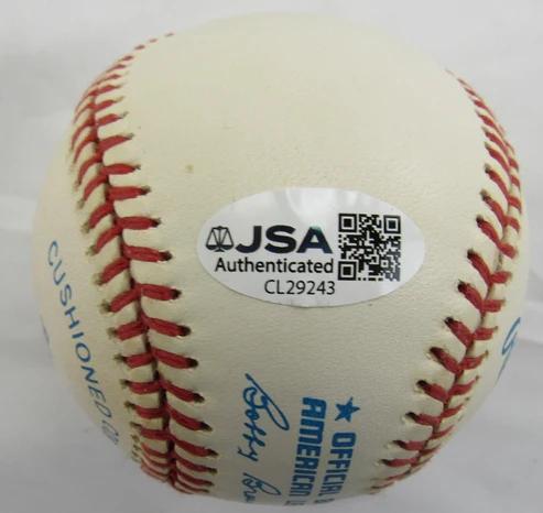 Dennis Eckersley Signed OAL Baseball Inscribed "11/19/92" (JSA) at PristineAuction.com Dennis Eckersley Signed OAL Baseball Inscribed "11/19/92" (JSA) at PristineAuction.com