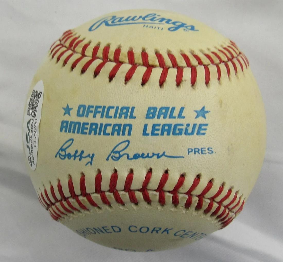 Whitey Ford Signed OAL Baseball (JSA) at PristineAuction.com Whitey Ford Signed OAL Baseball (JSA) at PristineAuction.com