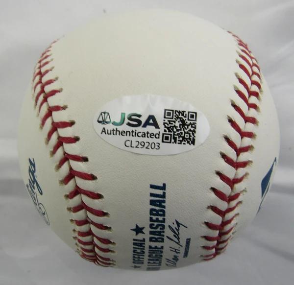 Dom DiMaggio Signed OML Baseball (JSA) at PristineAuction.com Dom DiMaggio Signed OML Baseball (JSA) at PristineAuction.com