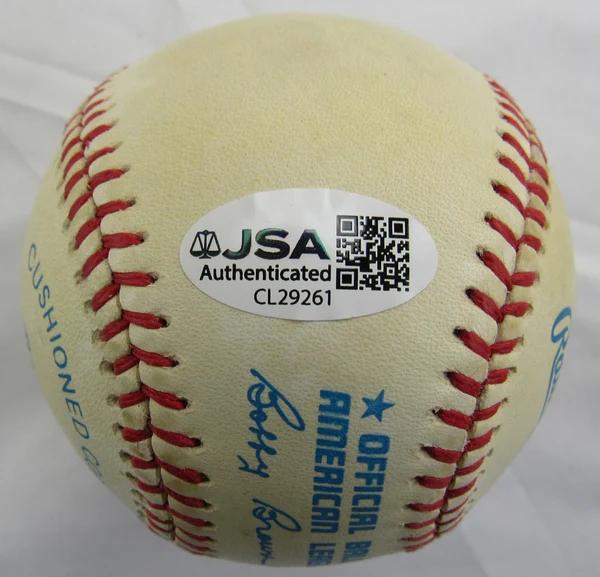Whitey Ford Signed OAL Baseball (JSA) at PristineAuction.com Whitey Ford Signed OAL Baseball (JSA) at PristineAuction.com