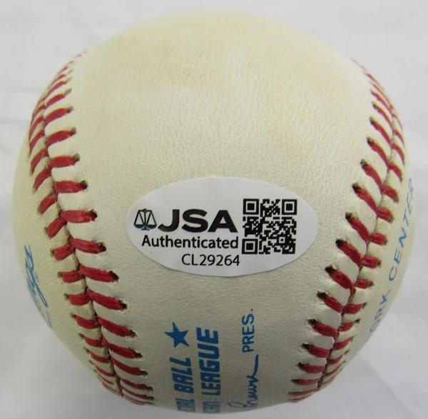 Jim "Catfish" Hunter Signed OAL Baseball (JSA) at PristineAuction.com Jim "Catfish" Hunter Signed OAL Baseball (JSA) at PristineAuction.com