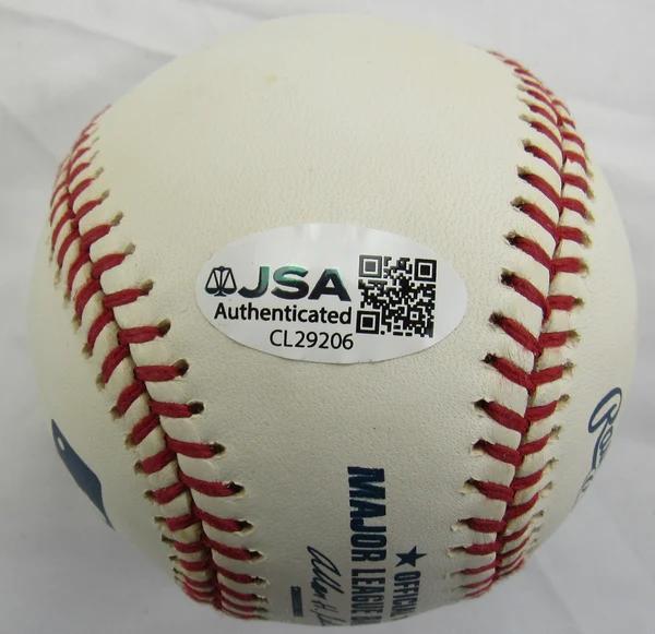 Whitey Ford Signed OML Baseball (JSA) at PristineAuction.com Whitey Ford Signed OML Baseball (JSA) at PristineAuction.com