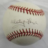 Whitey Ford Signed OML Baseball (JSA) at PristineAuction.com