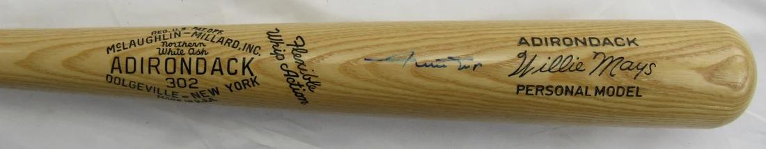 Willie Mays Signed Adirondack Baseball Bat (PSA) at PristineAuction.com Willie Mays Signed Adirondack Baseball Bat (PSA) at PristineAuction.com