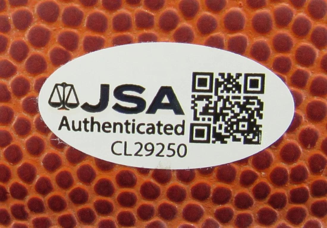 Alonzo Mourning Signed NBA Basketball (JSA) at PristineAuction.com Alonzo Mourning Signed NBA Basketball (JSA) at PristineAuction.com