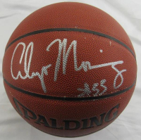 Alonzo Mourning Signed NBA Basketball (JSA) at PristineAuction.com