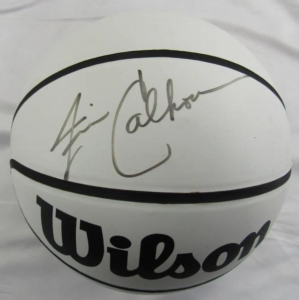 Jim Calhoun Signed Basketball (JSA) at PristineAuction.com Jim Calhoun Signed Basketball (JSA) at PristineAuction.com