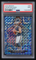 Caleb Williams 2024 Panini Mosaic Reactive Blue #301 RC (PSA 9) at PristineAuction.com
