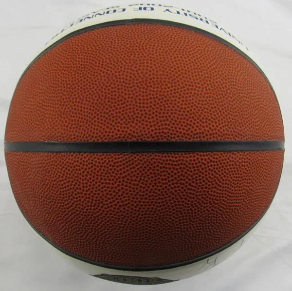 Geno Auriemma Signed UConn Huskies 2002 National Champions Logo Basketball (JSA) at PristineAuction.com Geno Auriemma Signed UConn Huskies 2002 National Champions Logo Basketball (JSA) at PristineAuction.com