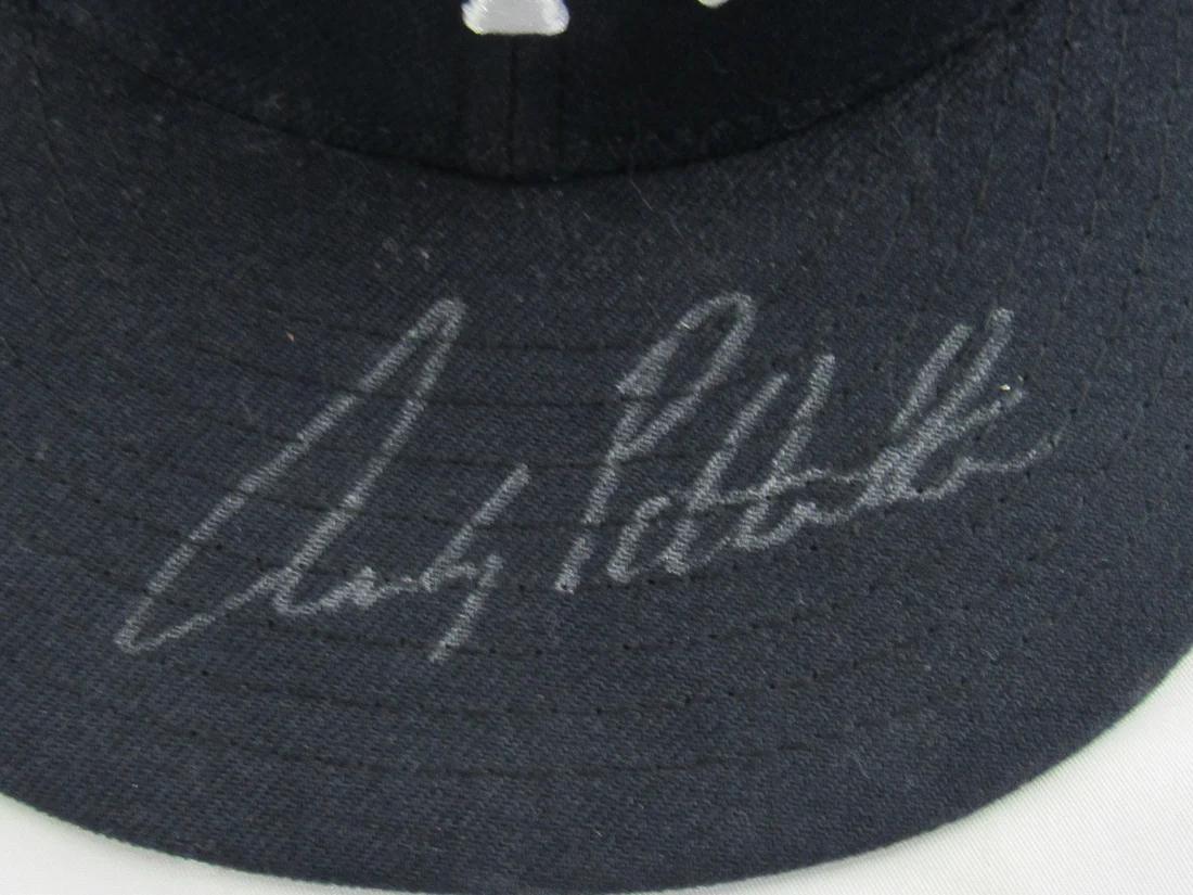 Andy Pettitte Signed Yankees Fitted Hat (JSA) at PristineAuction.com Andy Pettitte Signed Yankees Fitted Hat (JSA) at PristineAuction.com