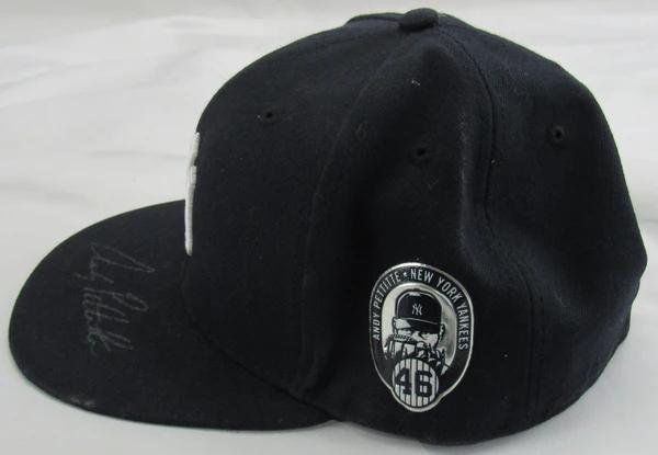 Andy Pettitte Signed Yankees Fitted Hat (JSA) at PristineAuction.com Andy Pettitte Signed Yankees Fitted Hat (JSA) at PristineAuction.com