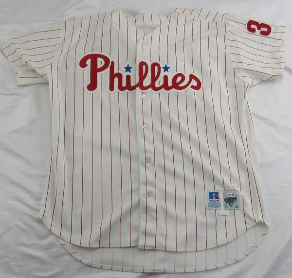 Curt Schilling Signed Phillies Russell Authentic Jersey (JSA) at PristineAuction.com Curt Schilling Signed Phillies Russell Authentic Jersey (JSA) at PristineAuction.com