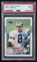 Troy Aikman 1989 Topps Traded #70T RC (PSA 9) at PristineAuction.com