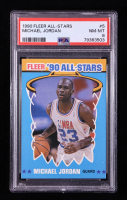Michael Jordan 1990-91 Fleer All-Stars #5 (PSA 8) at PristineAuction.com