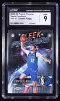 Cooper Flagg 2025-26 Topps Chrome Sleek Finishers #SF21 RC (CGC 9) at PristineAuction.com