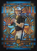 Tyler Shough 2025 Panini Mosaic Stained Glass Oversized #18 RC at PristineAuction.com