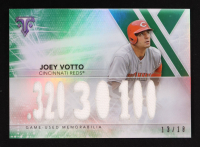Joey Votto 2015 Topps Triple Threads Relics Emerald #TTRJVO3 #13/18 at PristineAuction.com