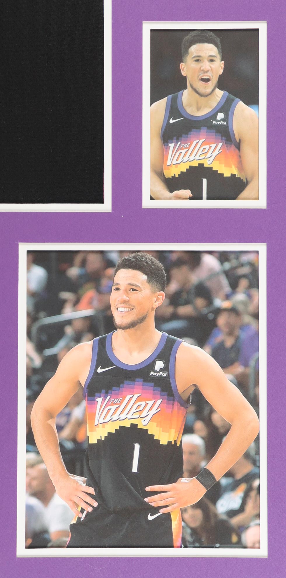 Devin Booker Signed Custom Framed Jersey Display with Photos (Beckett) at PristineAuction.com Devin Booker Signed Custom Framed Jersey Display with Photos (Beckett) at PristineAuction.com