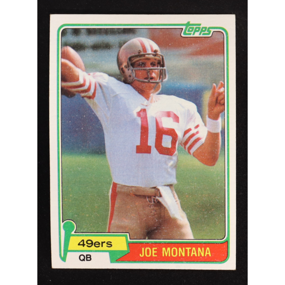 Joe Montana 1981 Topps #216 RC at PristineAuction.com