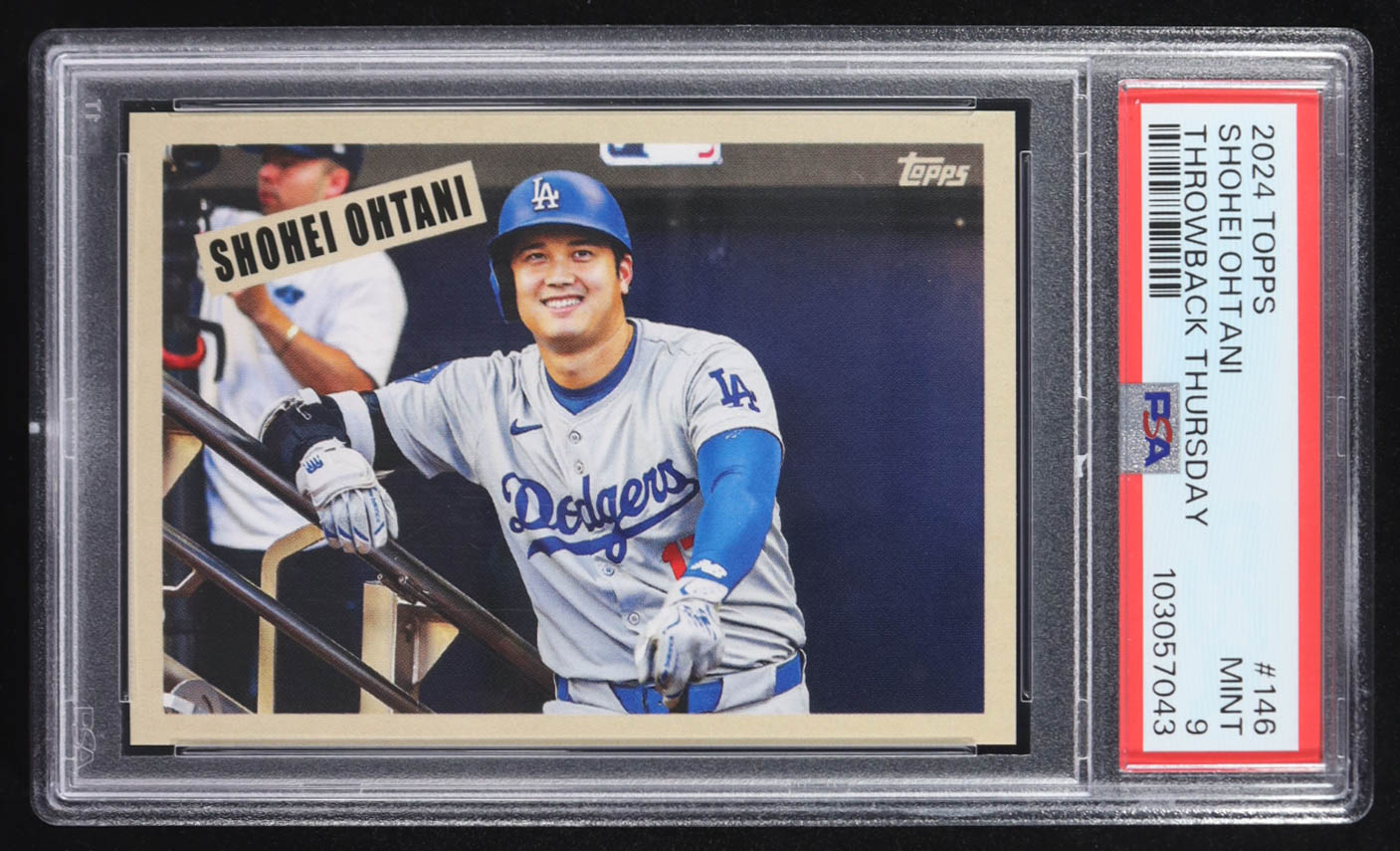 Shohei Ohtani 2024 Topps Throwback Thursday #146 '54 Topps Scoop (PSA 9) at PristineAuction.com Shohei Ohtani 2024 Topps Throwback Thursday #146 '54 Topps Scoop (PSA 9) at PristineAuction.com