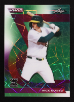 Nick Kurtz 2024 Leaf Vivid Green Lazer Pre-Production Proof #NNO #1/1 RC at PristineAuction.com