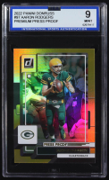 Aaron Rodgers 2022 Donruss Press Proof Premium #97 (ISA 9) at PristineAuction.com