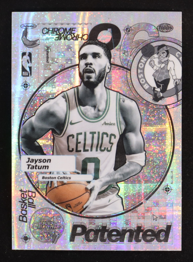 Jayson Tatum 2025-26 Topps Chrome Patented #PD7