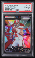 Baker Mayfield 2018 Panini Prizm Instant Impact Prizms #II1 RC (PSA 10) at PristineAuction.com