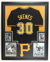 Paul Skenes Signed Custom Framed Jersey Display with Photos (JSA & MLB) at PristineAuction.com