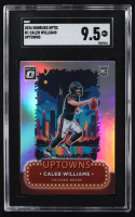 Caleb Williams 2024 Donruss Optic Uptowns #1 RC (SGC 9.5) at PristineAuction.com