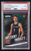 Victor Wembanyama 2023-24 Panini Prizm Instant Impact #3 RC (PSA 9) at PristineAuction.com