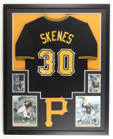 Paul Skenes Signed Custom Framed Jersey Display with Photos (JSA & MLB) at PristineAuction.com