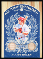 Scott Rolen 2025 Leaf Lumber All-Time Enshrined Game-Used Bat Blue #AE61 #1/7 at PristineAuction.com
