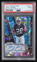 Josh Jacobs 2019 Panini Prizm Sensational Signatures Prizms Blue Ice #SEJOJ RC #07/99 (PSA 9) at PristineAuction.com
