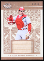 Ivan Rodriguez 2025 Leaf Lumber Game-Used Bat Bronze #GL51 #24/25 at PristineAuction.com