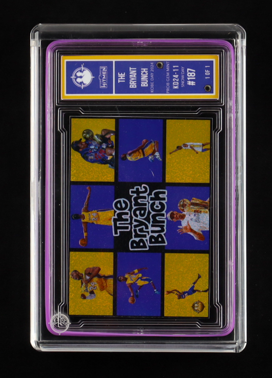 The Bryant Bunch | 2024 The Case Hitmen Artist Proof 1/1 Art Card with Display Case at PristineAuction.com The Bryant Bunch | 2024 The Case Hitmen Artist Proof 1/1 Art Card with Display Case at PristineAuction.com