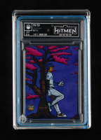 Shohei Ohtani - 50/50 | 2024 The Case Hitmen Artist Proof 1/1 Art Card with Display Case at PristineAuction.com