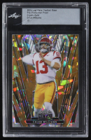 Caleb Williams 2024 Leaf Metal Draft Crystal Gold Pre-Production Proof RC #1/1 at PristineAuction.com